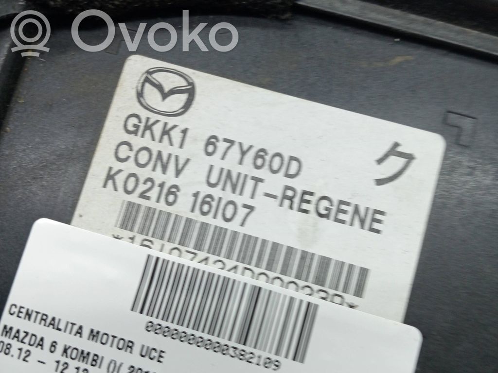 Unidad de control/módulo ECU del motor   GKK167Y60D