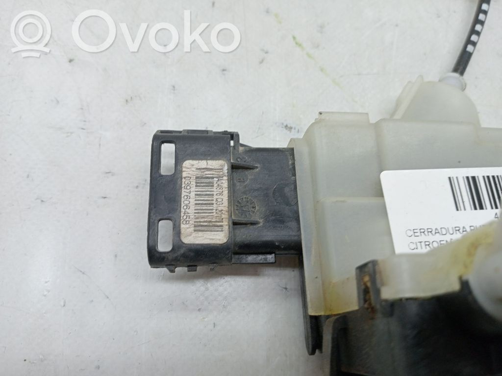 Rear door lock   9819026680