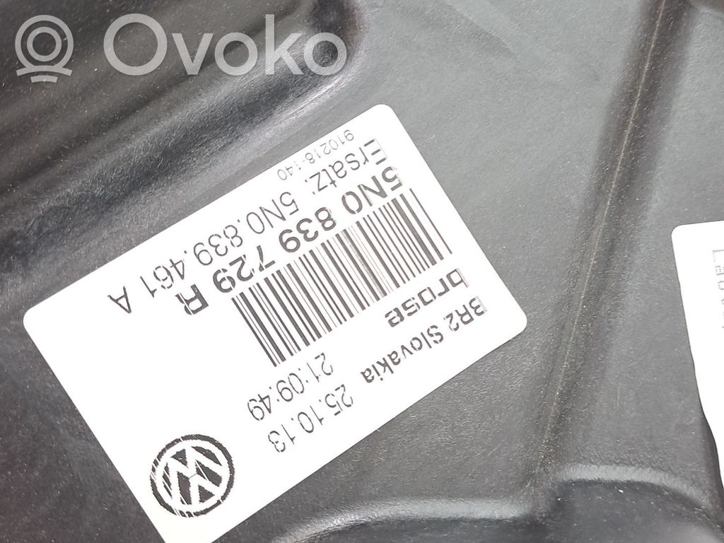 Volkswagen Tiguan Podnośnik szyby drzwi z silniczkiem 