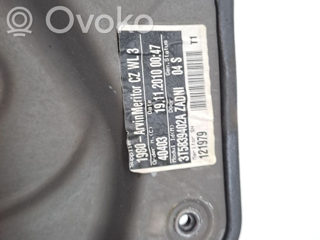Regulador de ventanilla eléctrico de puerta delantera   3T5839402A