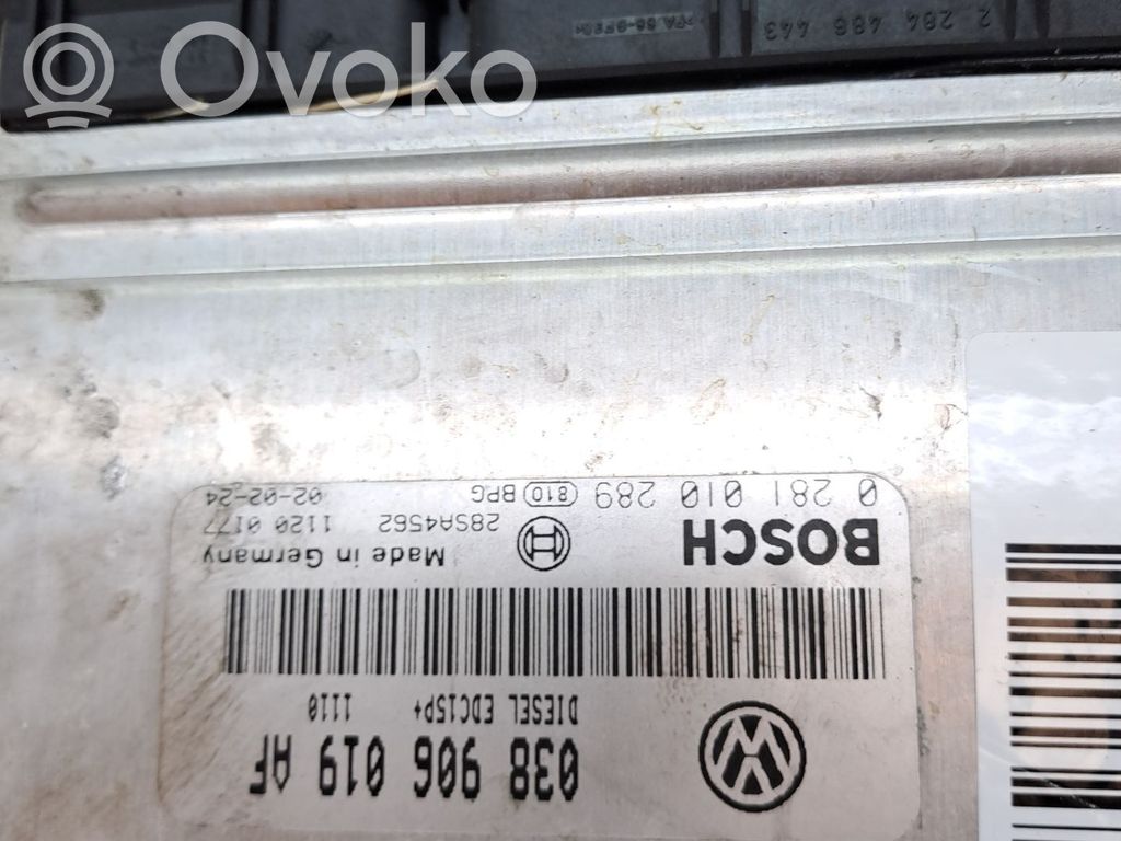 Engine control unit/module ECU   38906019AF