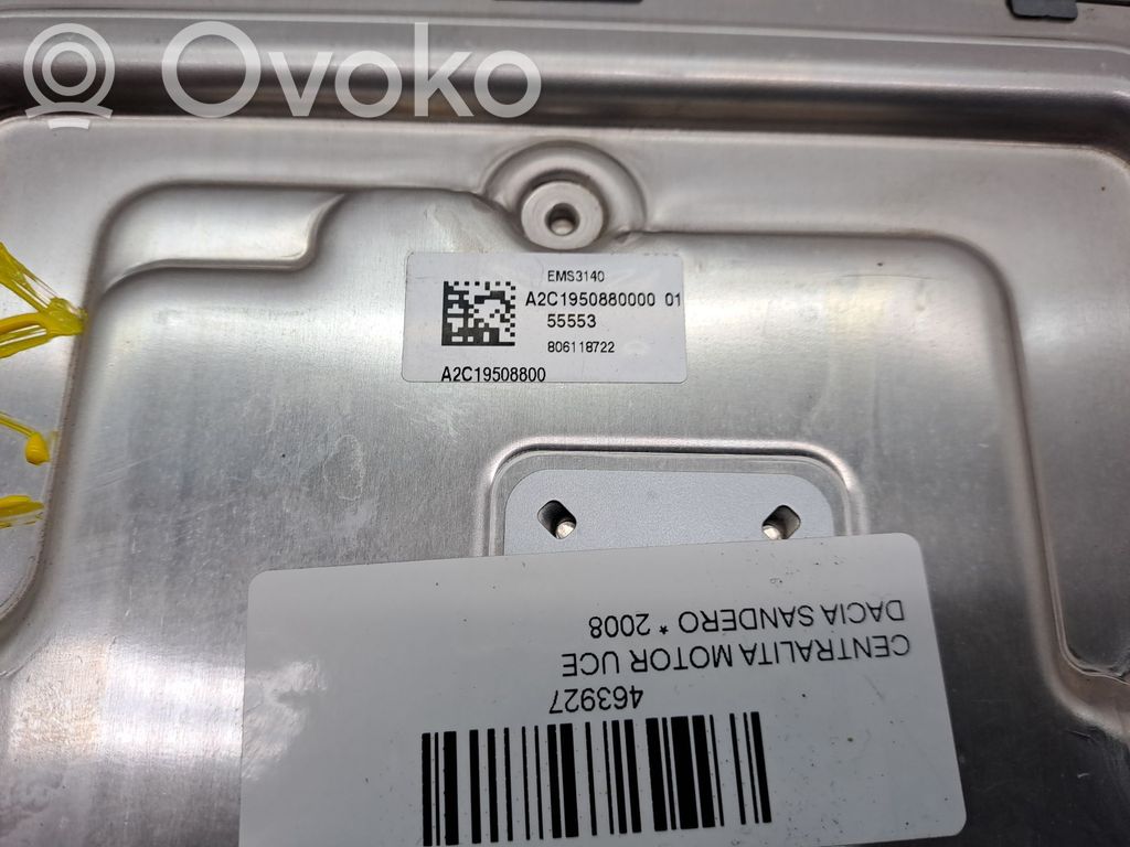 Unidad de control/módulo ECU del motor   237109776R