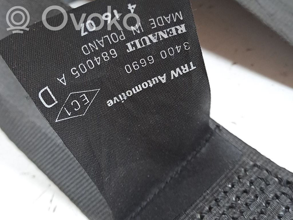 Front seatbelt   8200684005