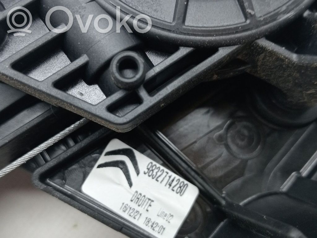 Citroen C4 Grand Picasso Alzacristalli elettrico della portiera anteriore 