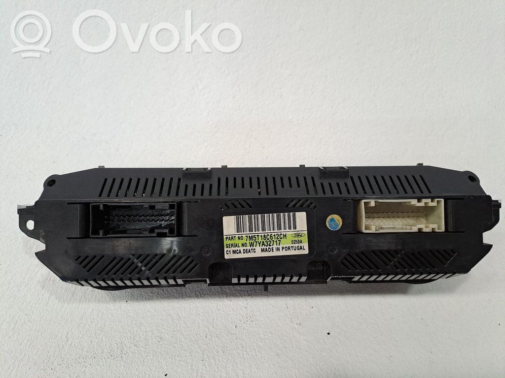 Climate control unit   1698893,7M5T18C612CH