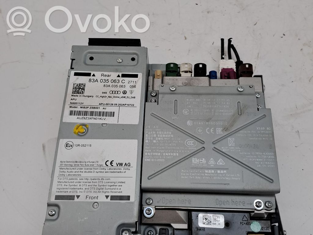 Radio / CD-Player / DVD-Player / Navigation   83A035063C
