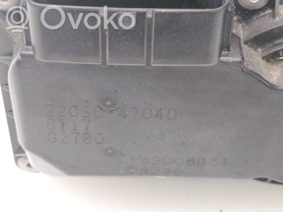 Toyota Yaris Supapă corp clapetă 