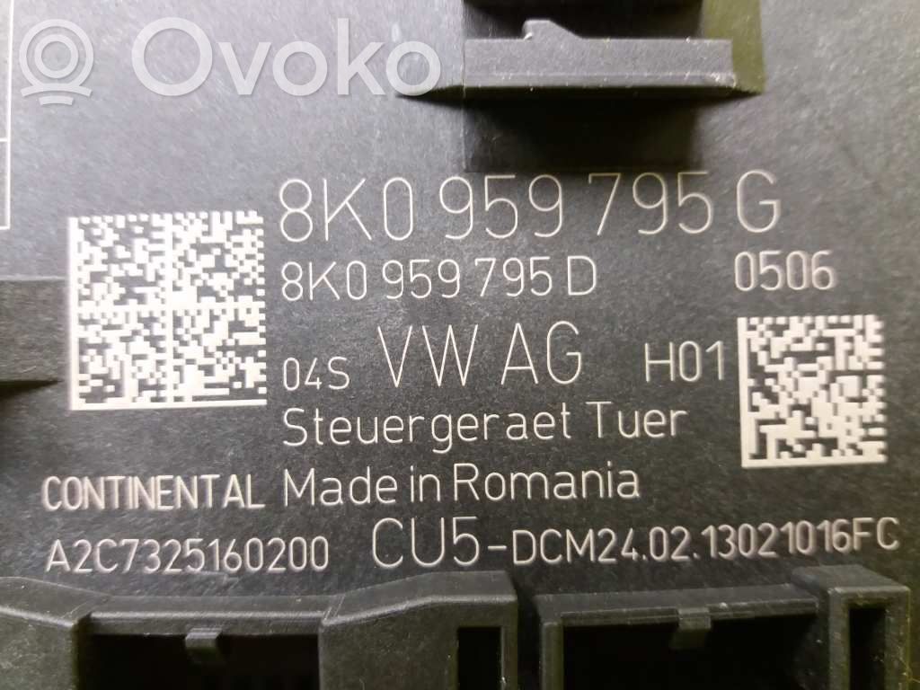 Audi A4 S4 B6 8E 8H Modul de control caroserie central 