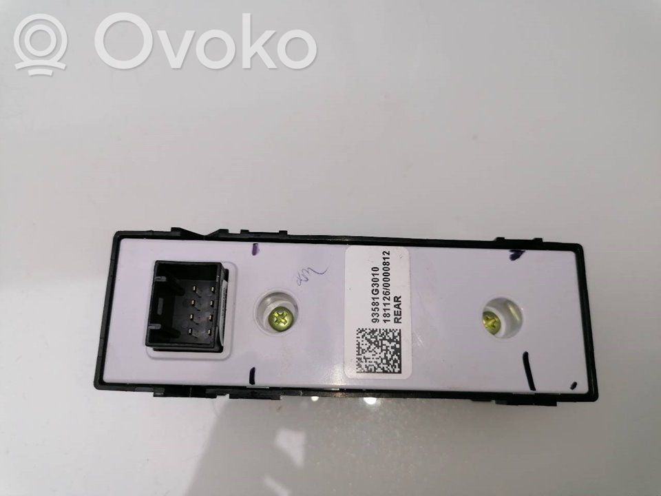 Electric window control switch   93581G3010