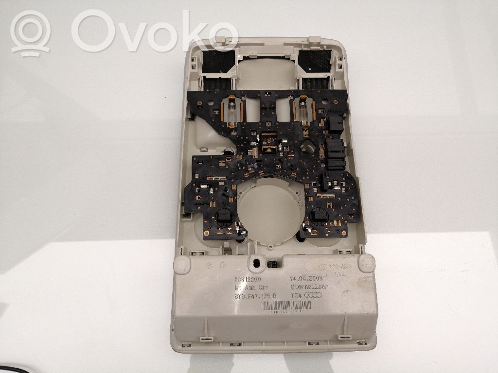 Audi A4 S4 B6 8E 8H Ramă consolă lumini plafon 