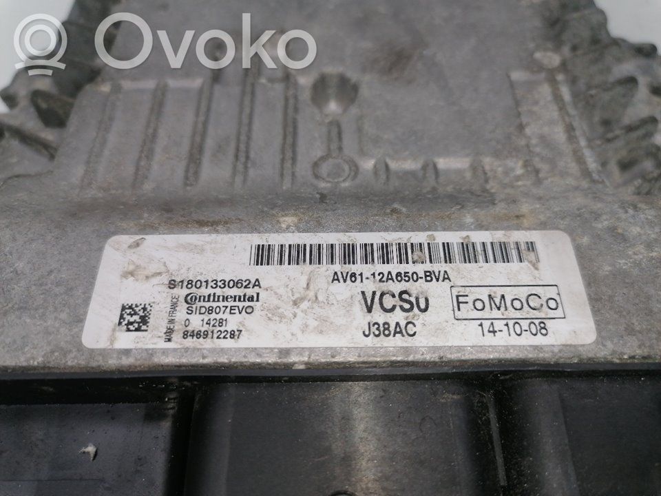 Ford C-MAX I Unité de commande, module ECU de moteur 
