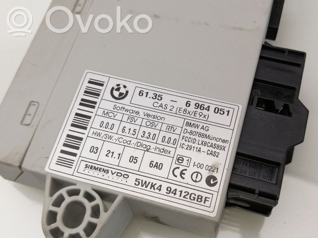 Central body control module   61356964051,6964051
