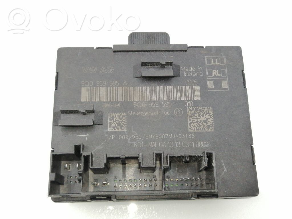 Audi A3 S3 8P Unidad de control/módulo de carrocería central 
