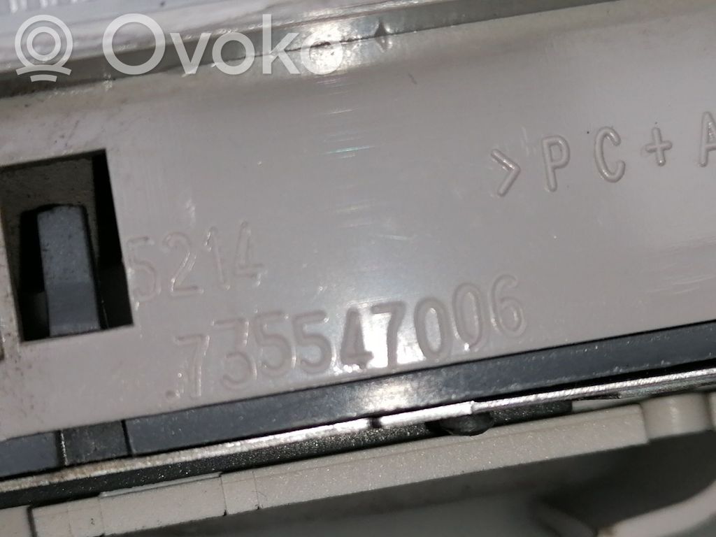 Fiat Fiorino Ramă consolă lumini plafon 