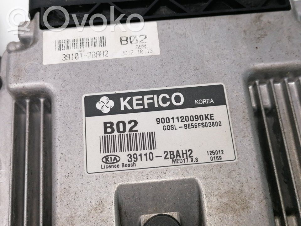 Unidad de control/módulo ECU del motor   391102BAH2