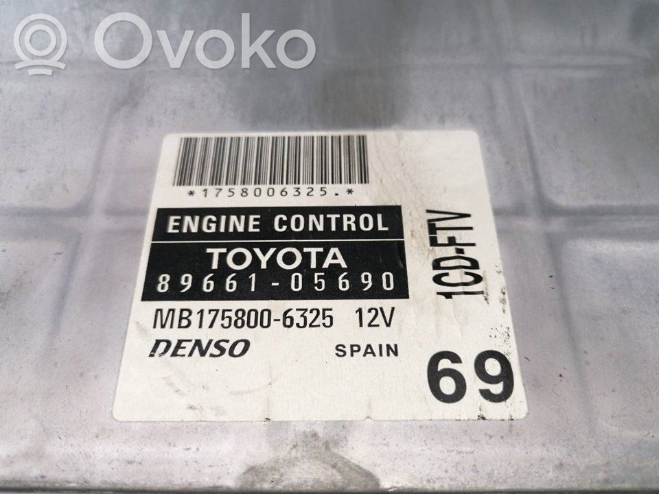 Unité de commande, module ECU de moteur   8966105690