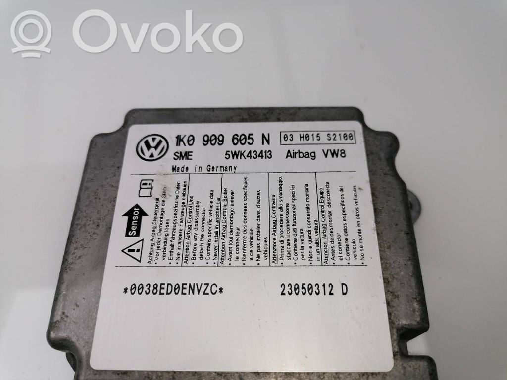 Seat Altea XL Unitate/modul de comandă airbaguri 