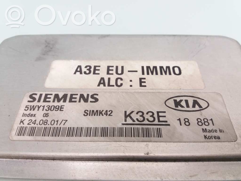 Unidad de control/módulo ECU del motor   0K33E18881,A3EEUIMMO,5WY1309E