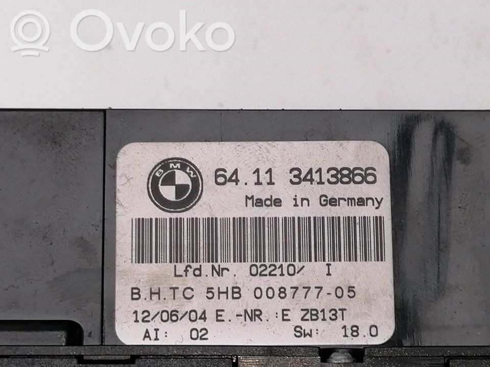 Panel klimatyzacji   64113413866