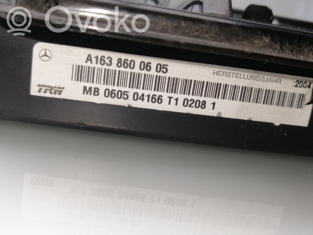 Mercedes-Benz ML W164 Airbag de passager