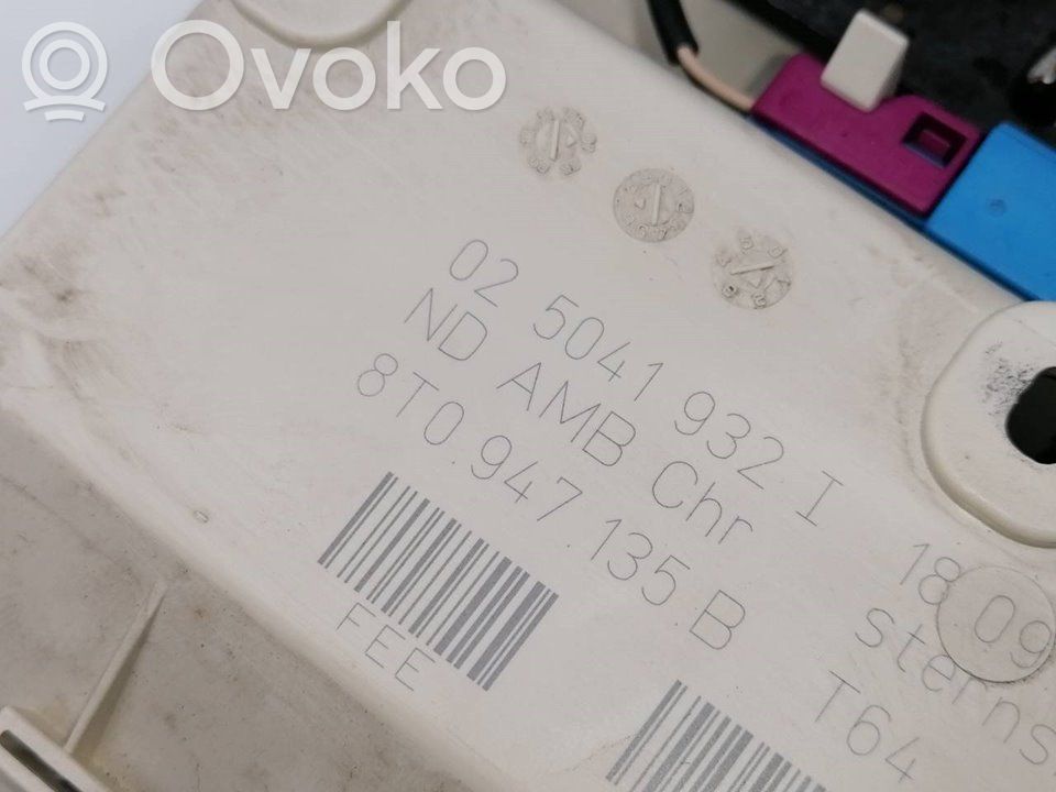 Audi A5 8T 8F Ramă consolă lumini plafon 