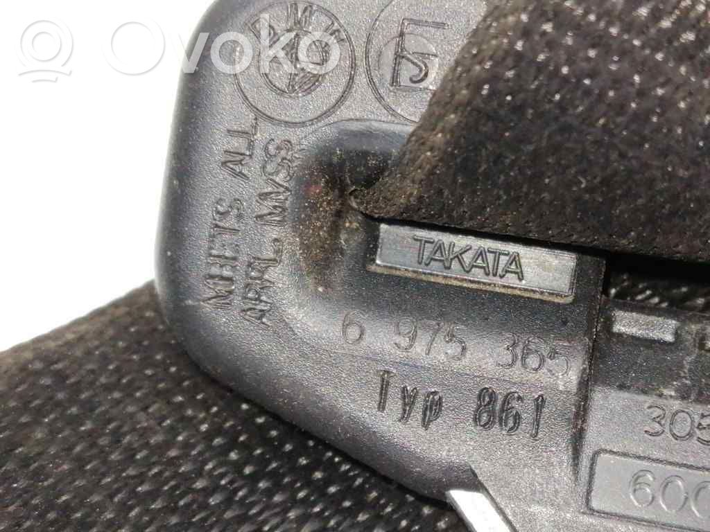 Rear seatbelt   6975365,6975365