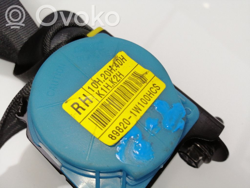 Cinturón trasero   898201W100HCS