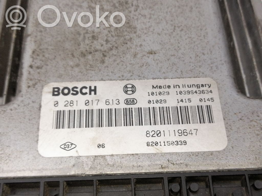 Renault Laguna III Unidad de control/módulo ECU del motor 