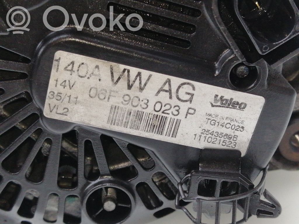 Alternador   06F903023P,2543569B,TG14C023