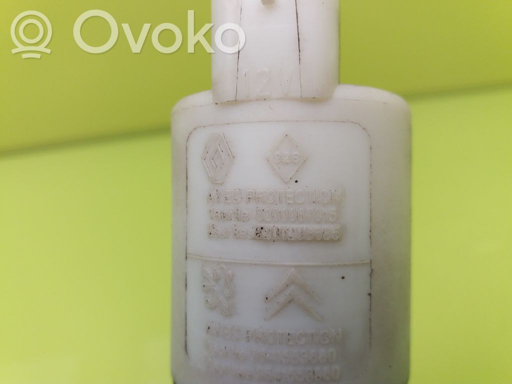 Pompa lavavetri parabrezza/vetro frontale   8200067015