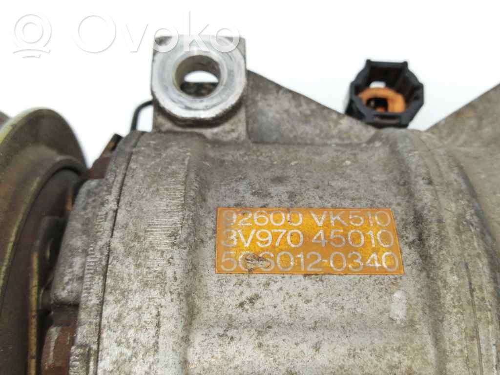Nissan PickUp Y720 Compresor (pompă) aer condiționat (A/C) 