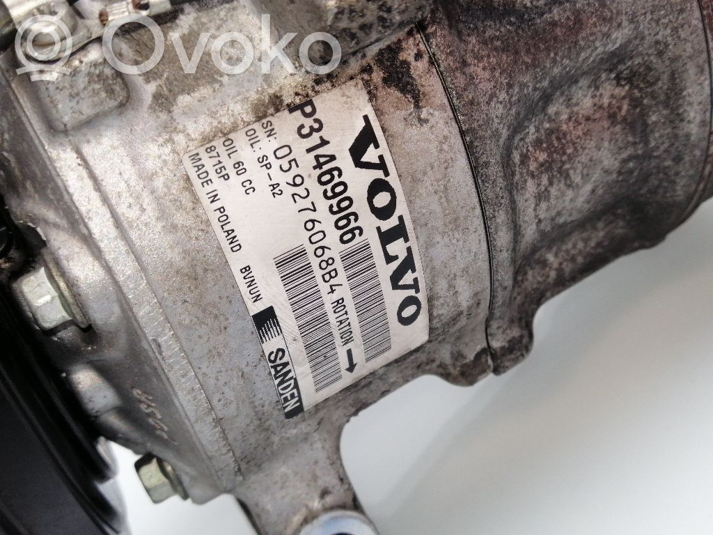 Volvo S90, V90 Compresor (pompă) aer condiționat (A/C) 