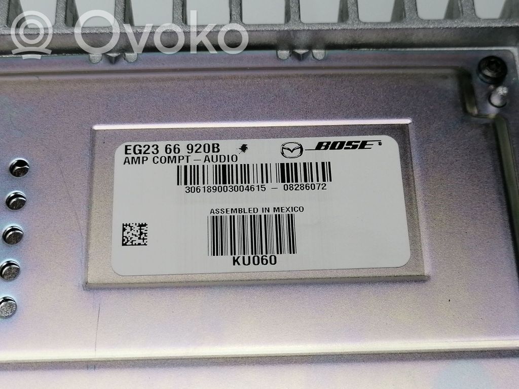 Mazda CX-7 Radio/CD/DVD/GPS-pääyksikkö 