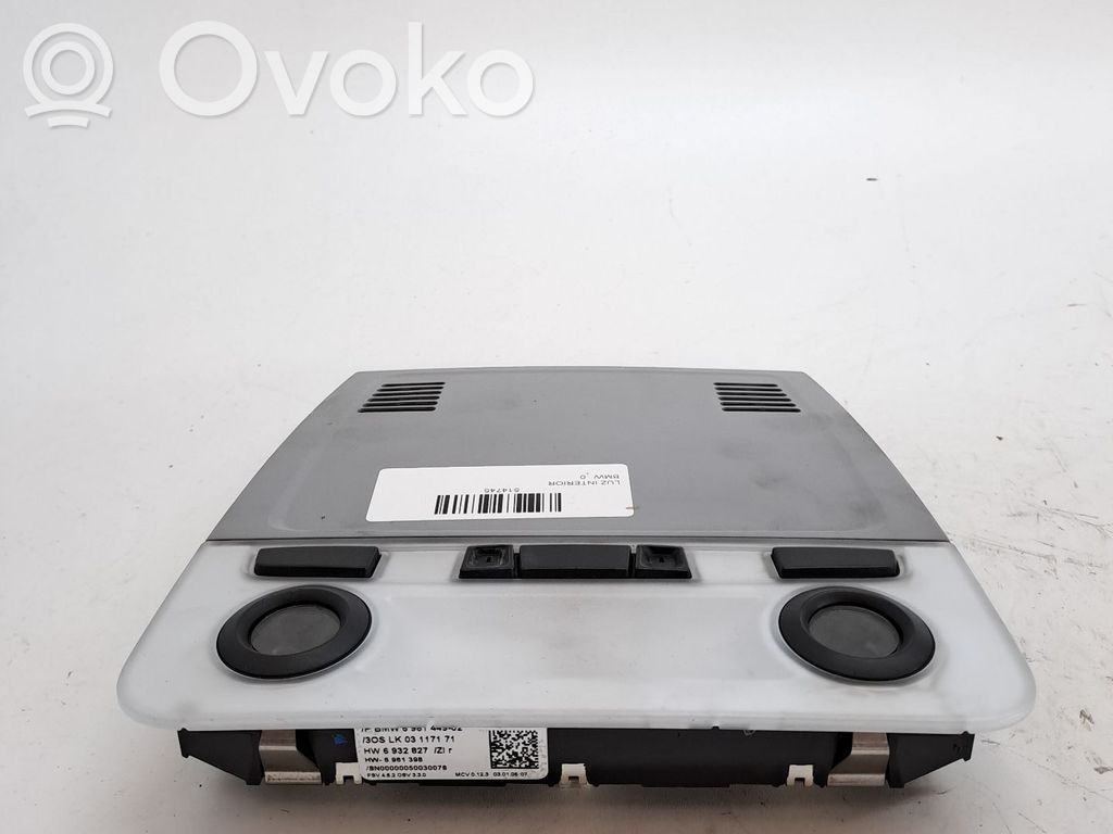 Headlining lighting console trim   61319201641,696144902