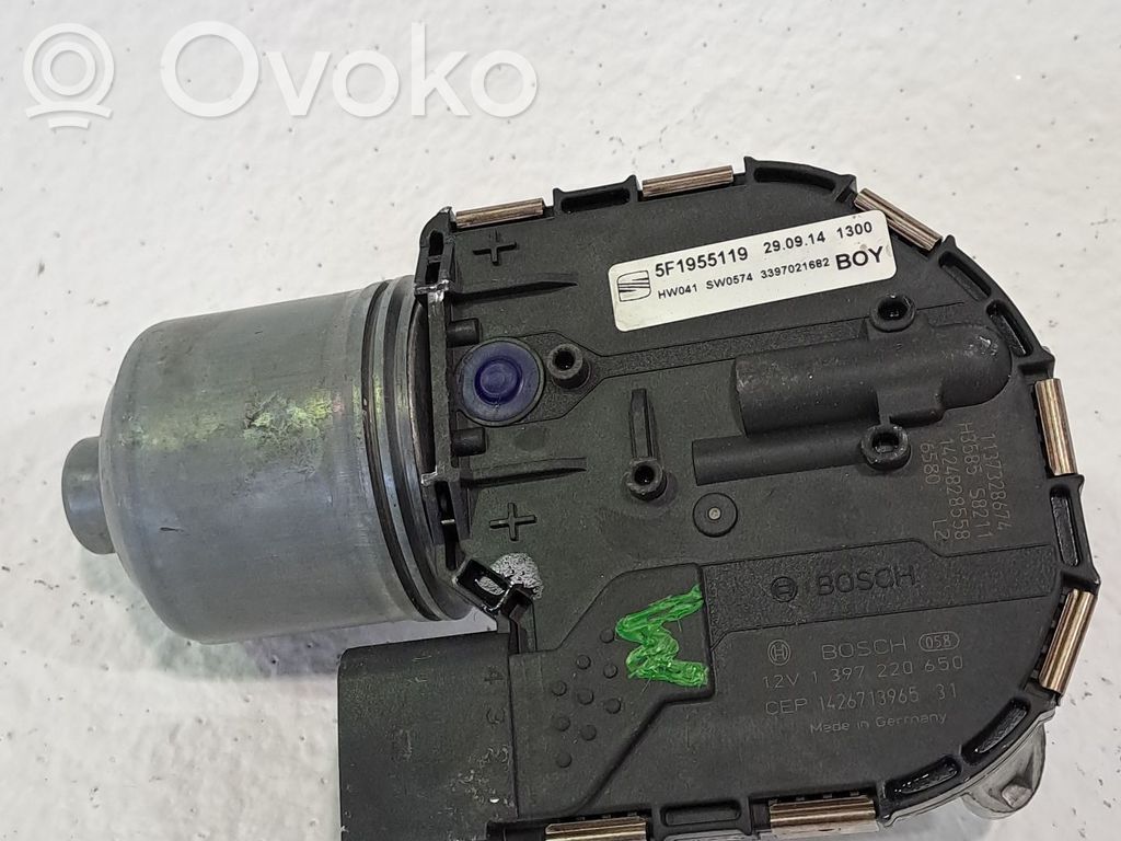 Ajovalonpyyhkimen moottori   5F1955023A