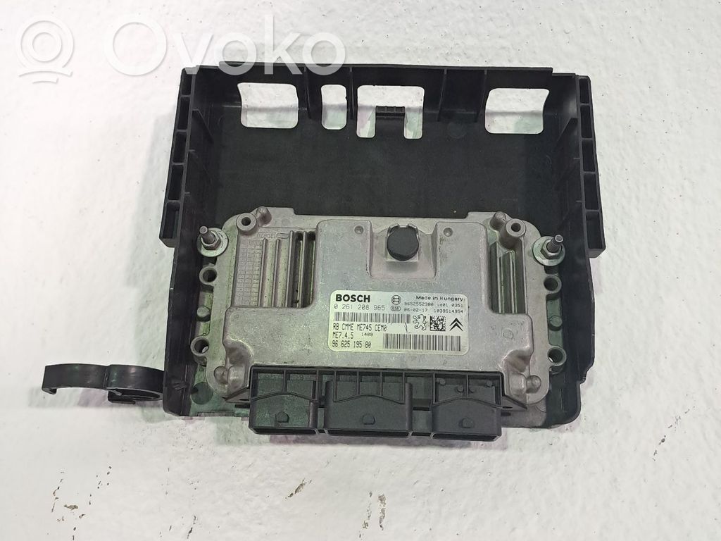 Peugeot 206 Unidad de control/módulo ECU del motor 