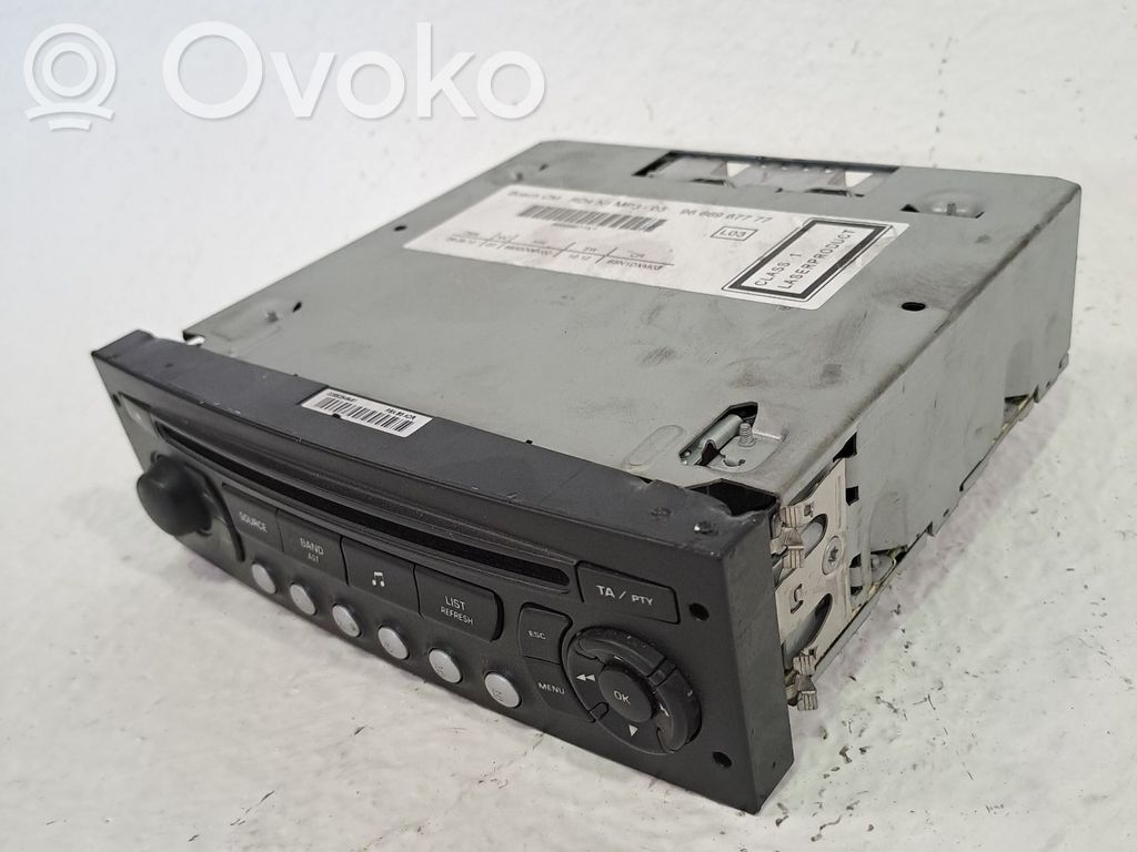 Citroen C4 I Panel / Radioodtwarzacz CD/DVD/GPS 