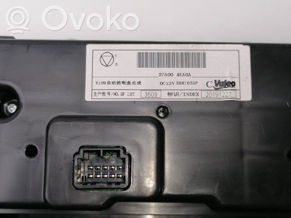 Panel klimatyzacji   275004EA0A