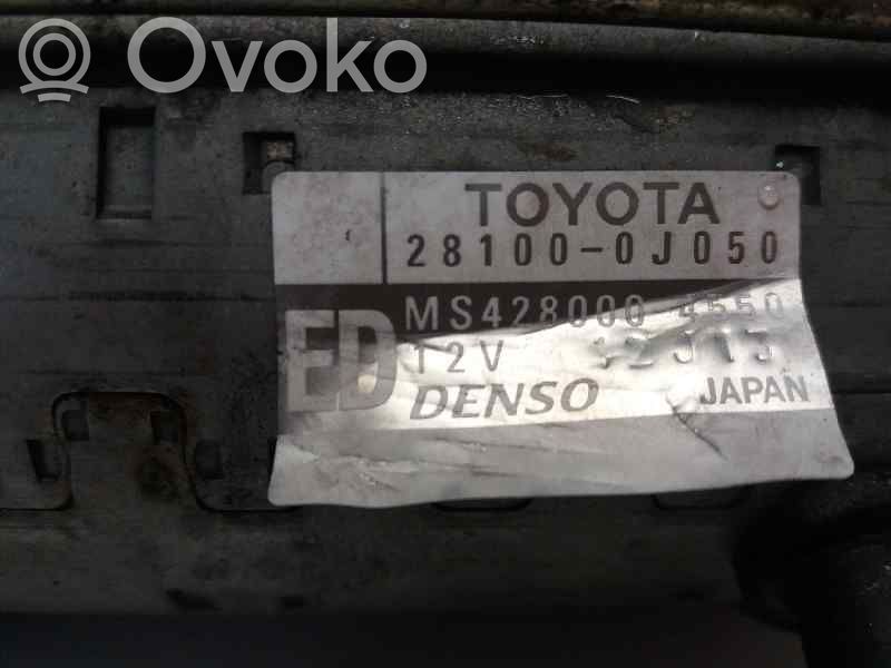 Toyota Yaris Motorino d’avviamento 