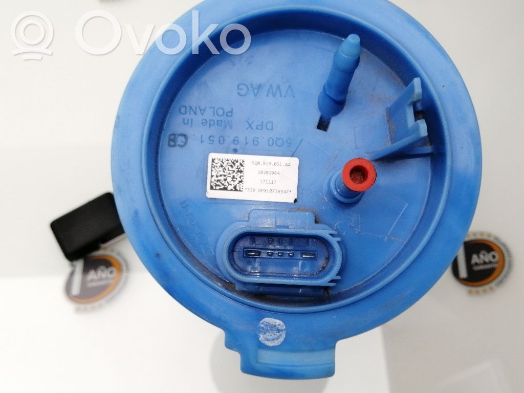 Volkswagen Golf VII Pompa carburante immersa