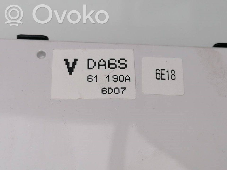 Unidad de control climatización   61190A,DD2F61190