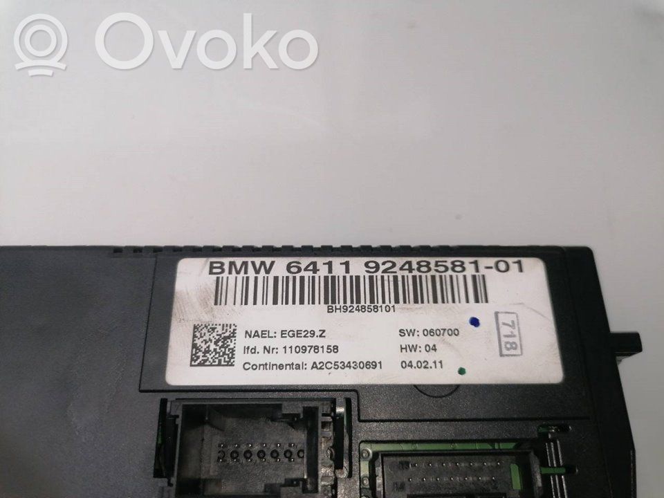 Climate control unit   64119313740,64119248581
