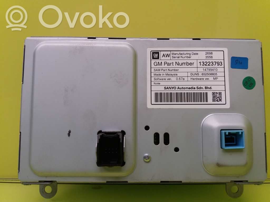 Opel Insignia A Unitate principală radio/CD/DVD/GPS 