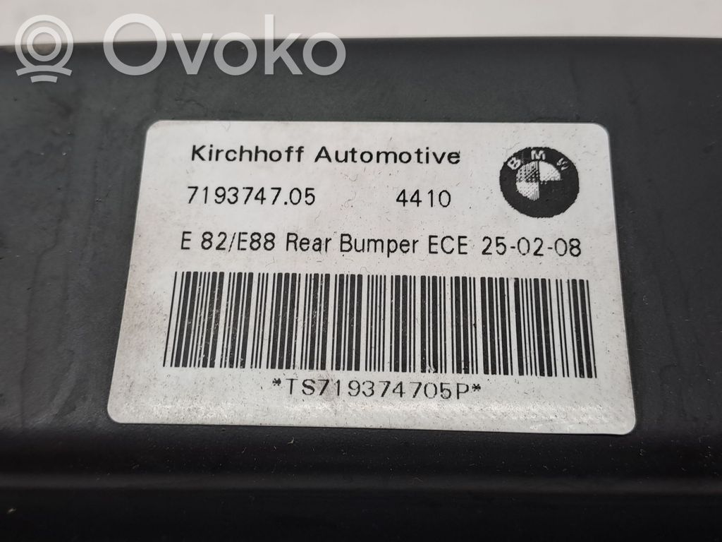 BMW 1 E81 E87 Aizmugurē bampera balka 