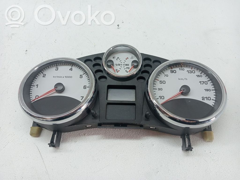 Peugeot 207 Tachimetro (quadro strumenti) 