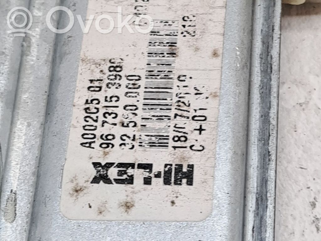Peugeot 208 II Regulador de ventanilla eléctrico de puerta delantera