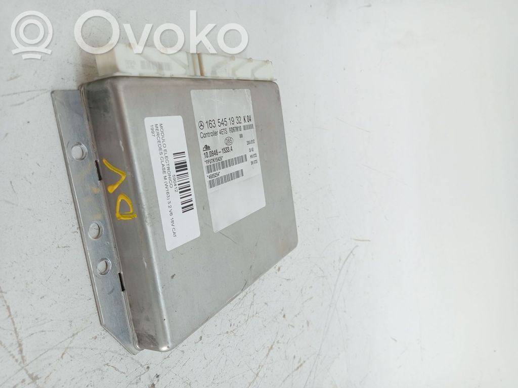 Mercedes-Benz ML W163 Modul de control caroserie central 