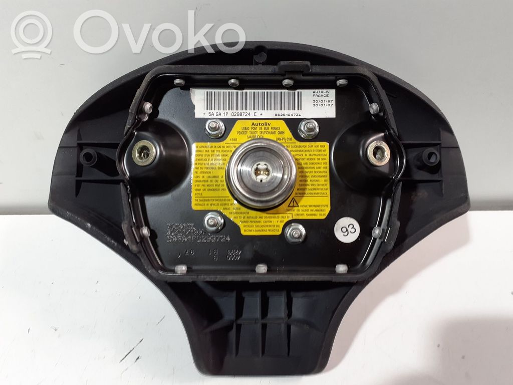 Airbag de volant   96261047ZL,96261047ZL,96261047ZL
