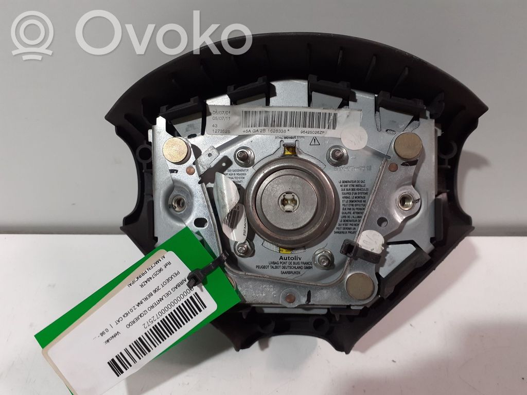 Peugeot 206 Airbag dello sterzo