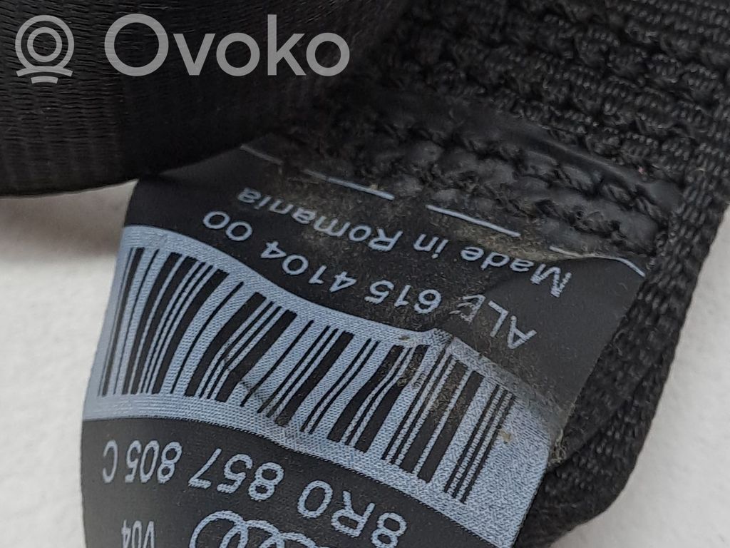 Audi Q5 SQ5 8R Cintura di sicurezza posteriore